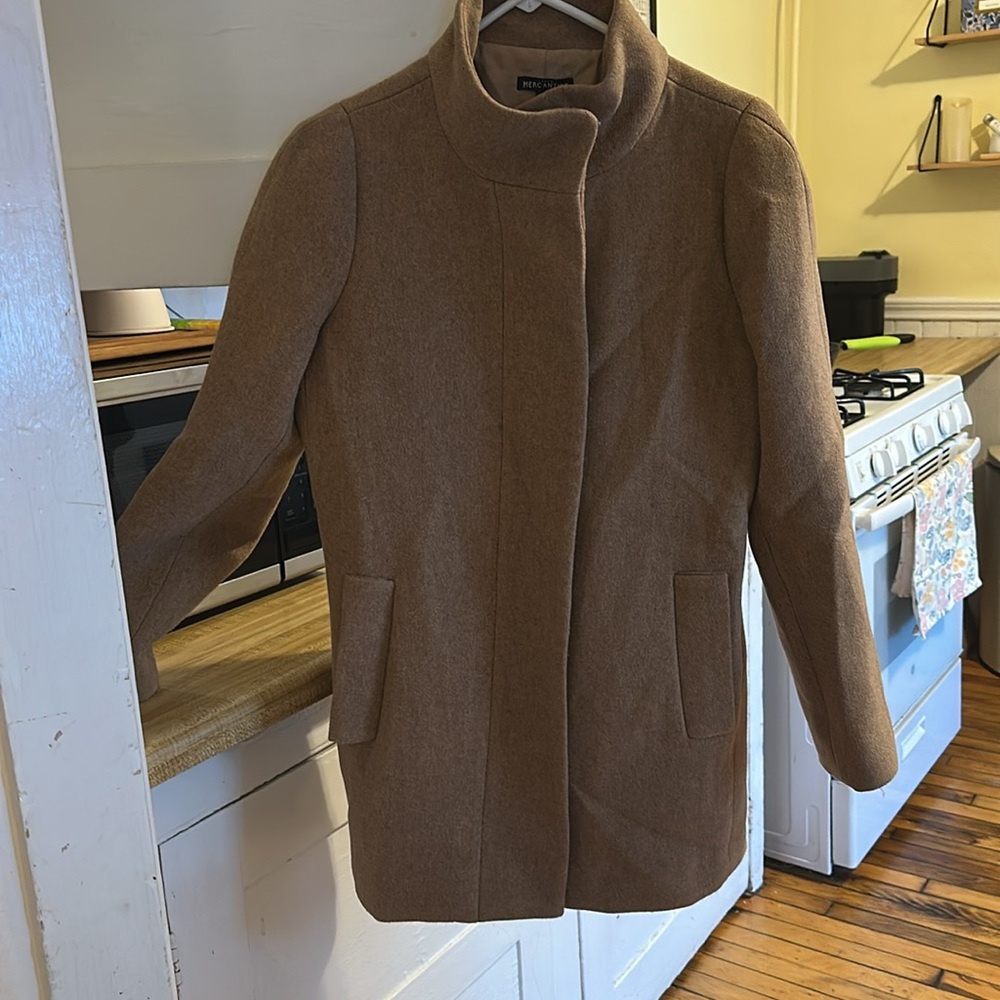 J crew mercantile. Size 4 zip up city coat.